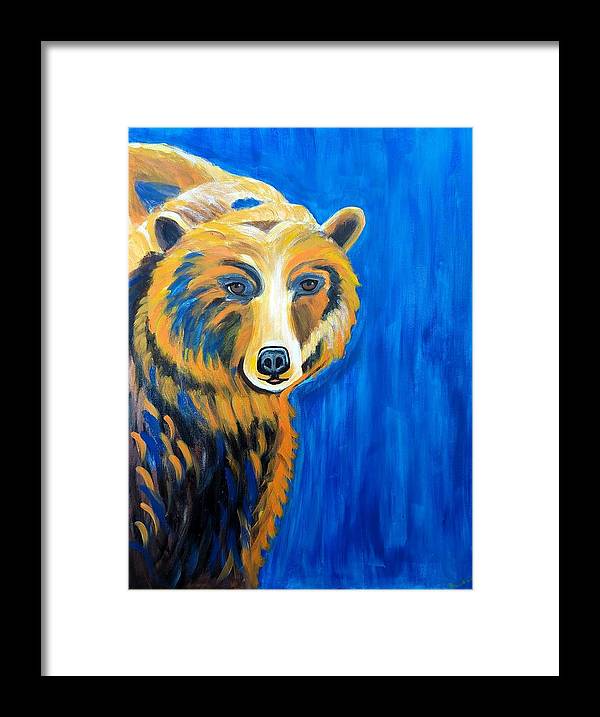 Muskoka Bear - Framed Print