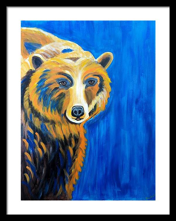 Muskoka Bear - Framed Print