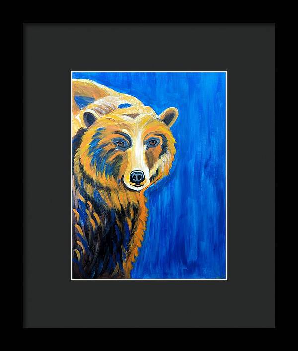 Muskoka Bear - Framed Print