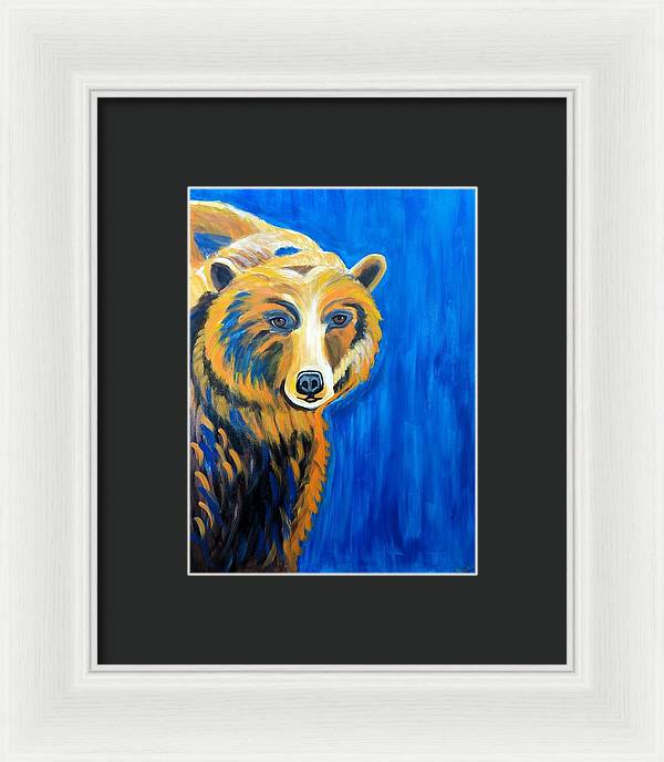 Muskoka Bear - Framed Print