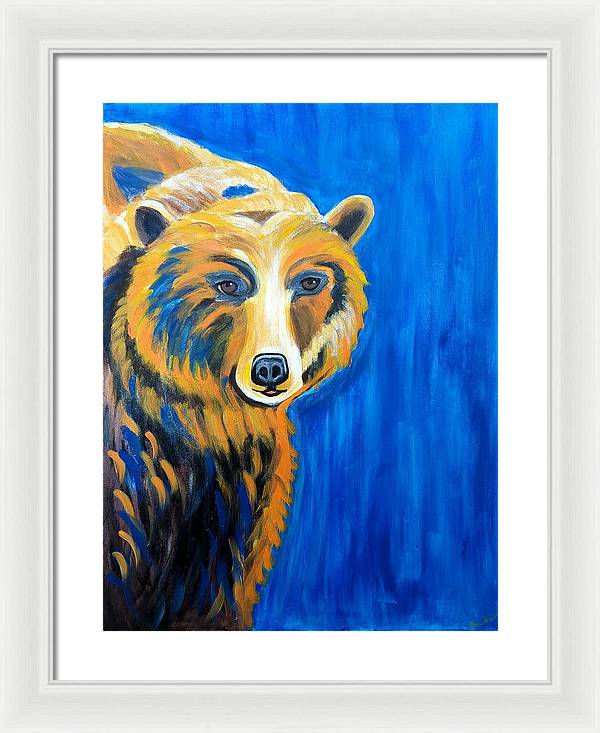 Muskoka Bear - Framed Print