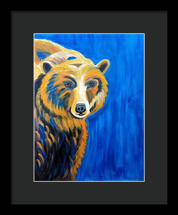 Muskoka Bear - Framed Print
