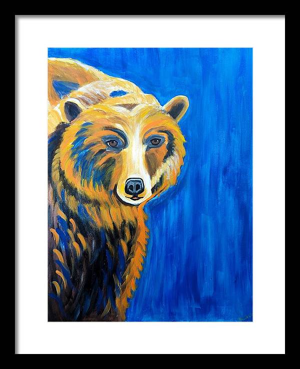 Muskoka Bear - Framed Print