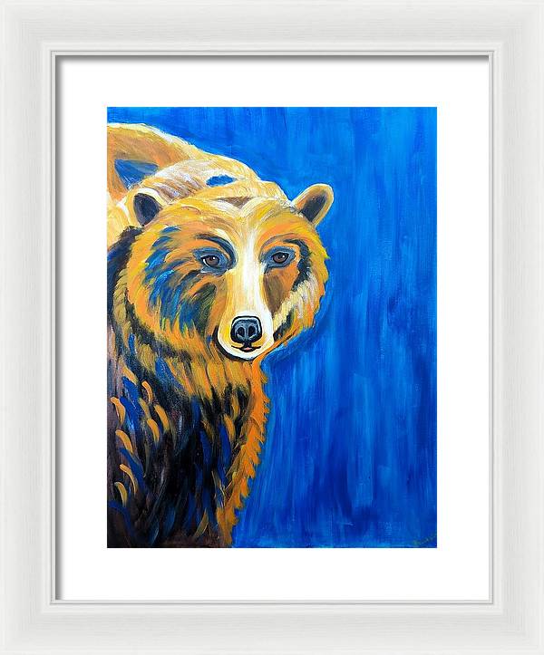 Muskoka Bear - Framed Print