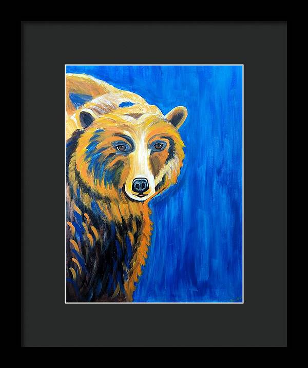 Muskoka Bear - Framed Print