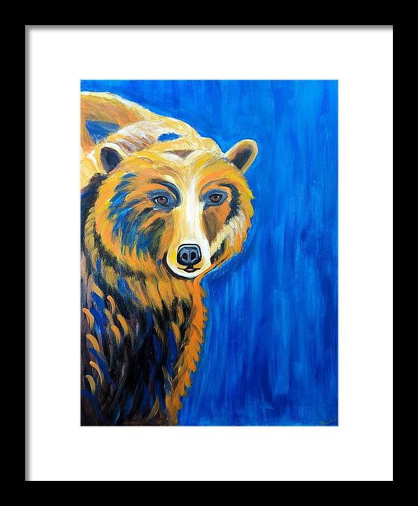 Muskoka Bear - Framed Print