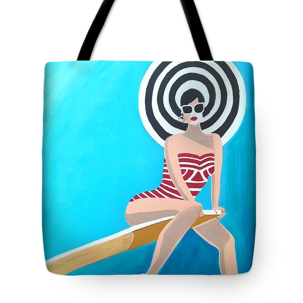 On the Edge - Tote Bag
