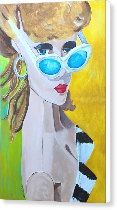Original Barbie - Canvas Print