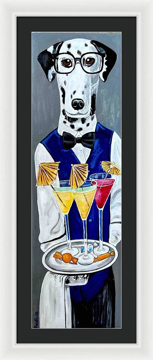 Otto the Bartender - Framed Print