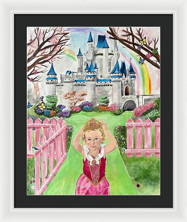 Princess Isla - Framed Print