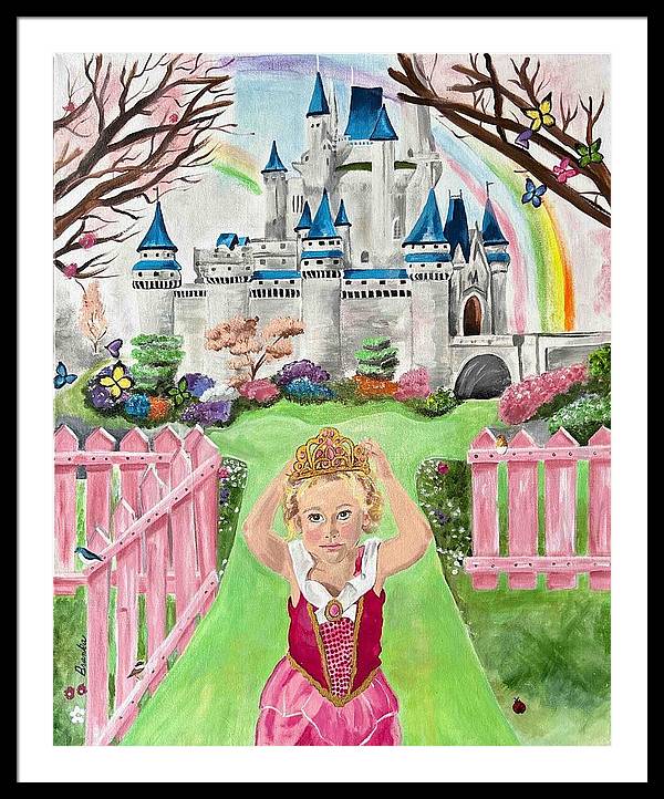 Princess Isla - Framed Print