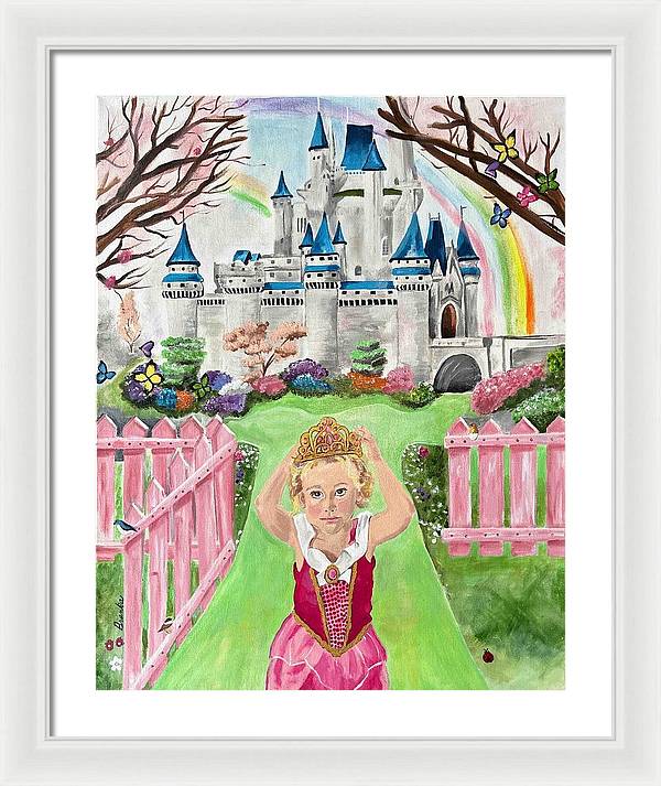 Princess Isla - Framed Print