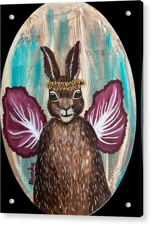 Radicchio Rabbit - Acrylic Print