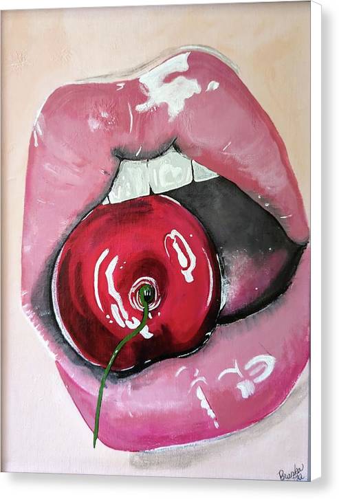 Realism Mouth - Canvas Print