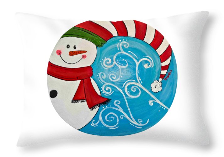 Snowman 2023 - Throw Pillow