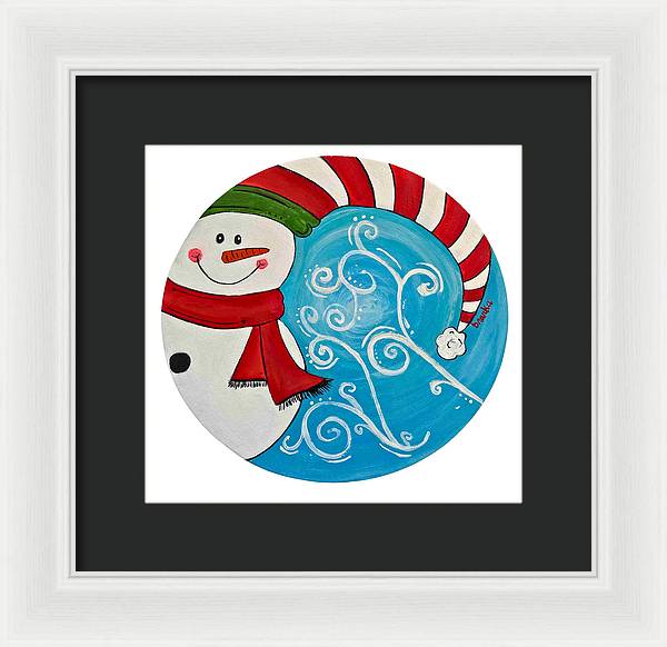 Snowman 2023 - Framed Print