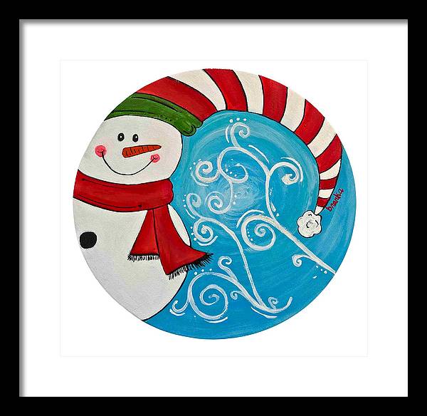 Snowman 2023 - Framed Print