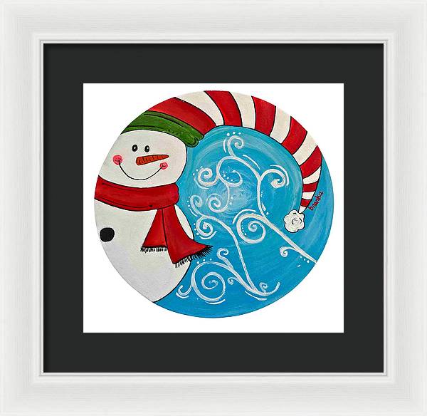Snowman 2023 - Framed Print
