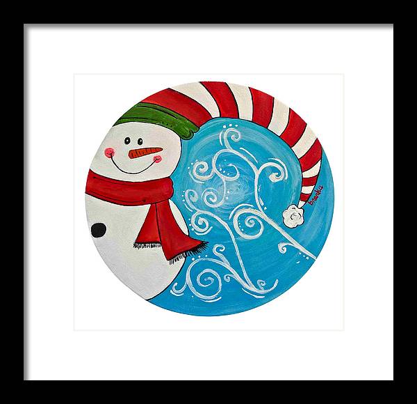 Snowman 2023 - Framed Print