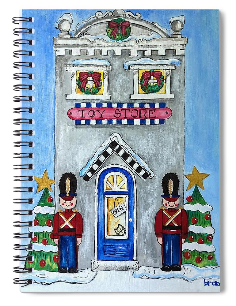Toy Store Nutcrackers - Spiral Notebook