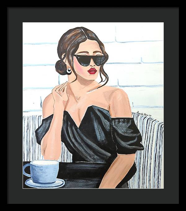 Waiting for Dinner - Framed Print