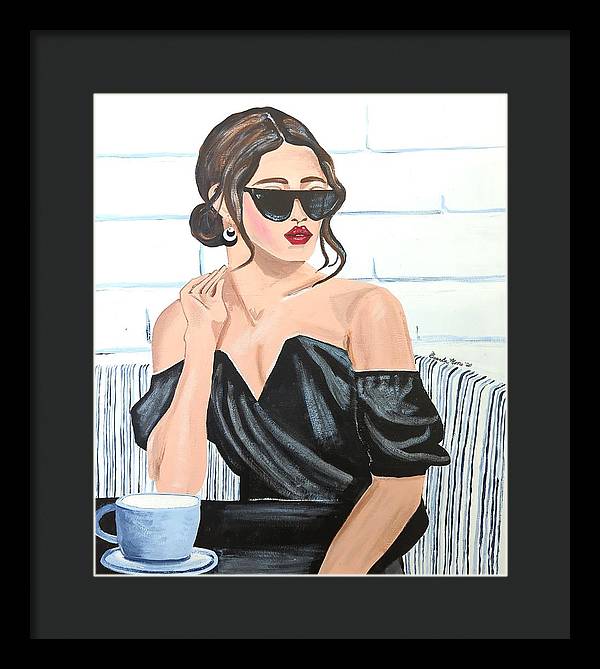 Waiting for Dinner - Framed Print