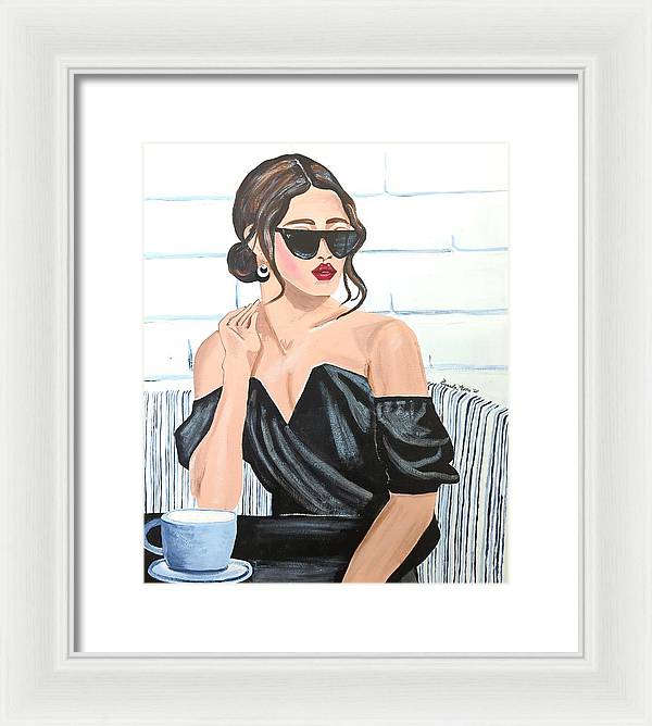 Waiting for Dinner - Framed Print