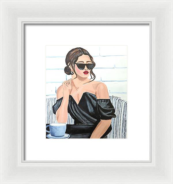 Waiting for Dinner - Framed Print