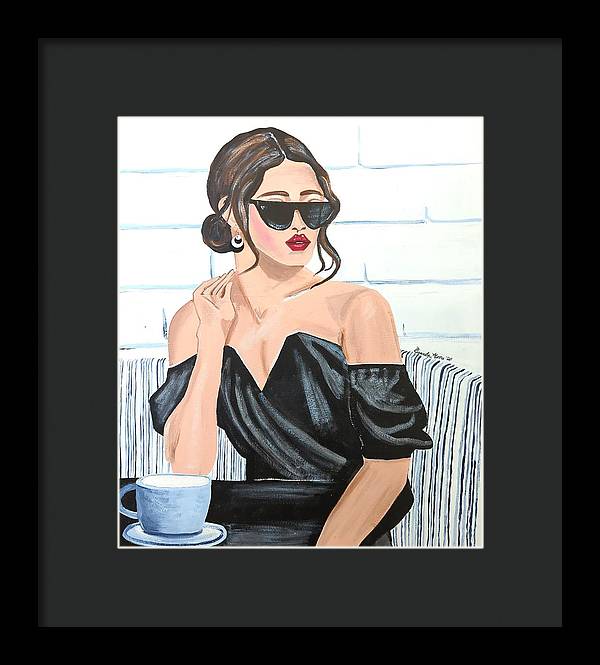 Waiting for Dinner - Framed Print