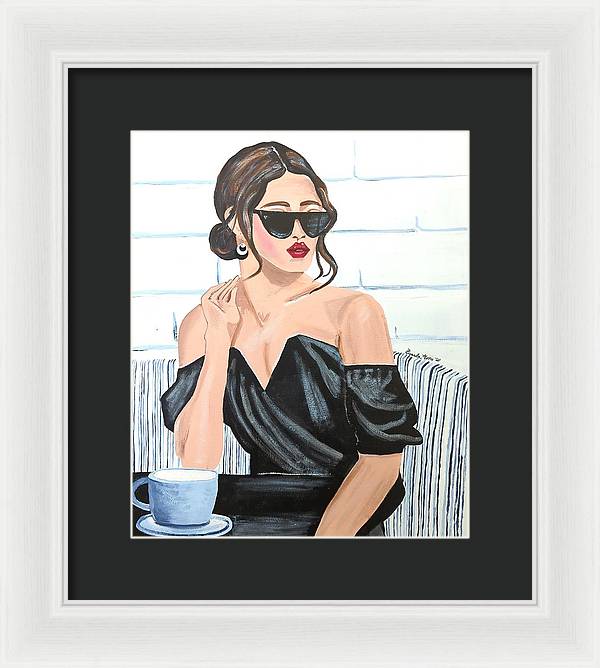 Waiting for Dinner - Framed Print