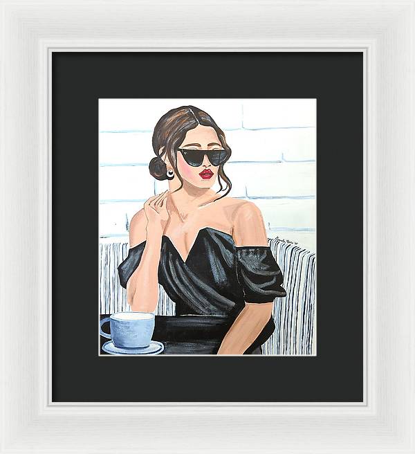 Waiting for Dinner - Framed Print