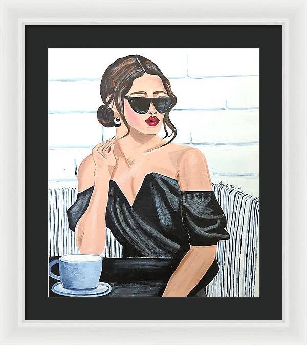 Waiting for Dinner - Framed Print