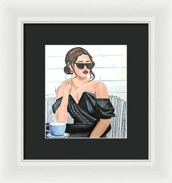 Waiting for Dinner - Framed Print