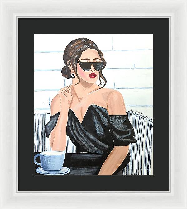 Waiting for Dinner - Framed Print