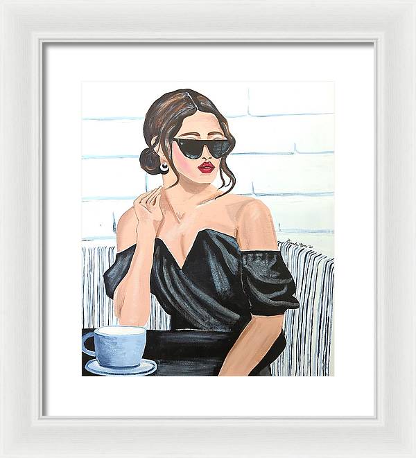 Waiting for Dinner - Framed Print