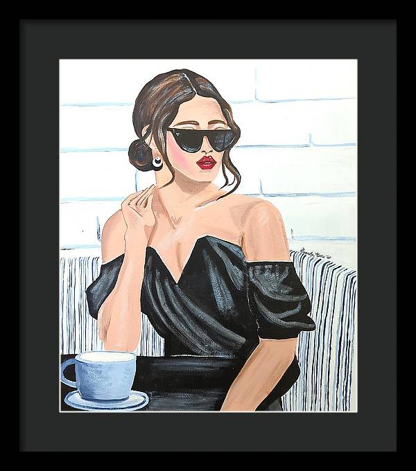 Waiting for Dinner - Framed Print