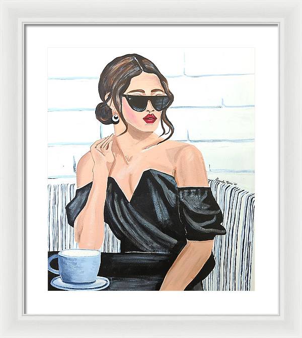 Waiting for Dinner - Framed Print