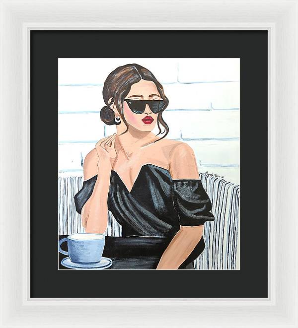 Waiting for Dinner - Framed Print