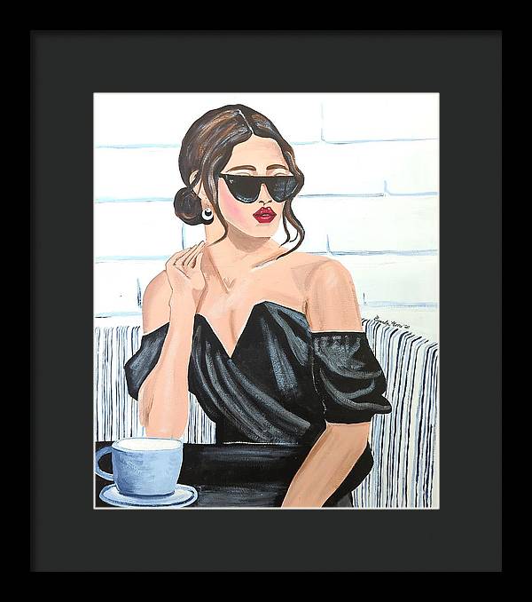 Waiting for Dinner - Framed Print