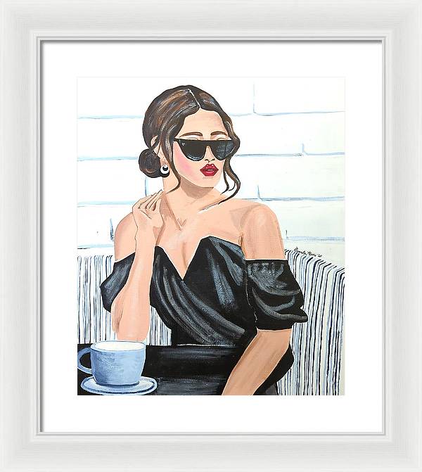 Waiting for Dinner - Framed Print