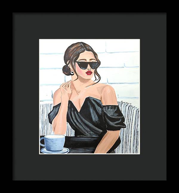 Waiting for Dinner - Framed Print