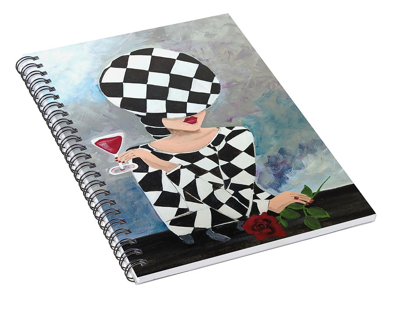 Waiting for my Table - Spiral Notebook
