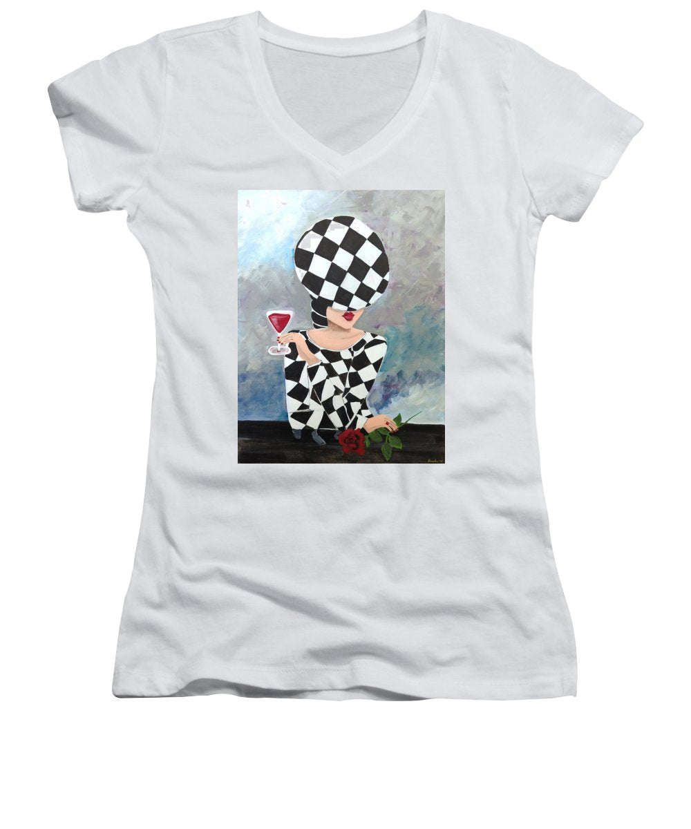 Waiting for my Table - Women's V-Neck