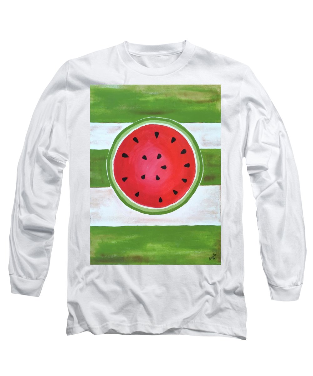 Watermelon Slice - Long Sleeve T-Shirt