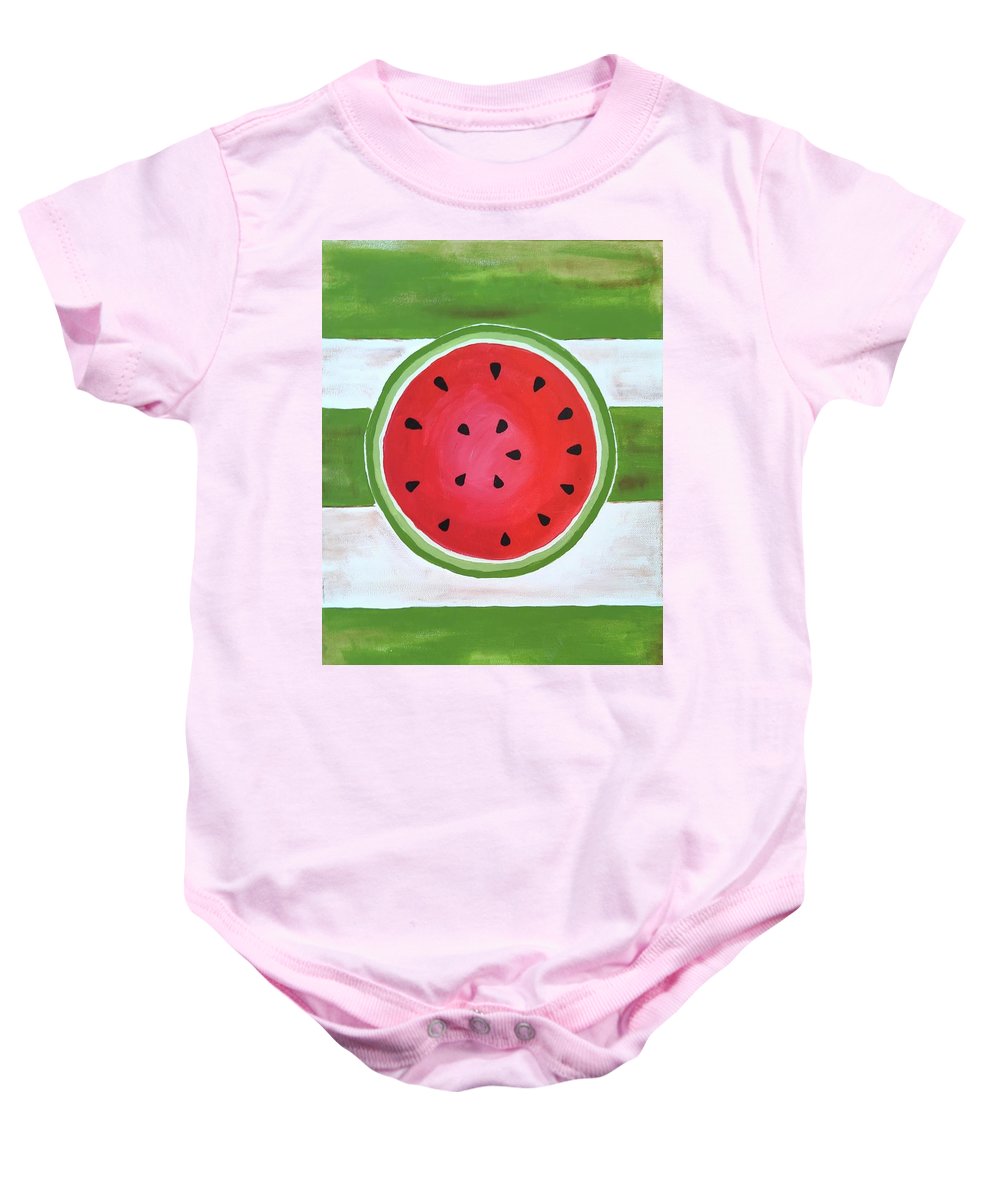 Watermelon Slice - Baby Onesie