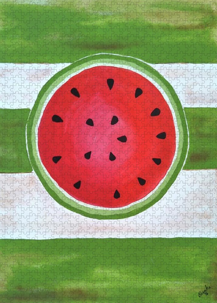 Watermelon Slice - Puzzle
