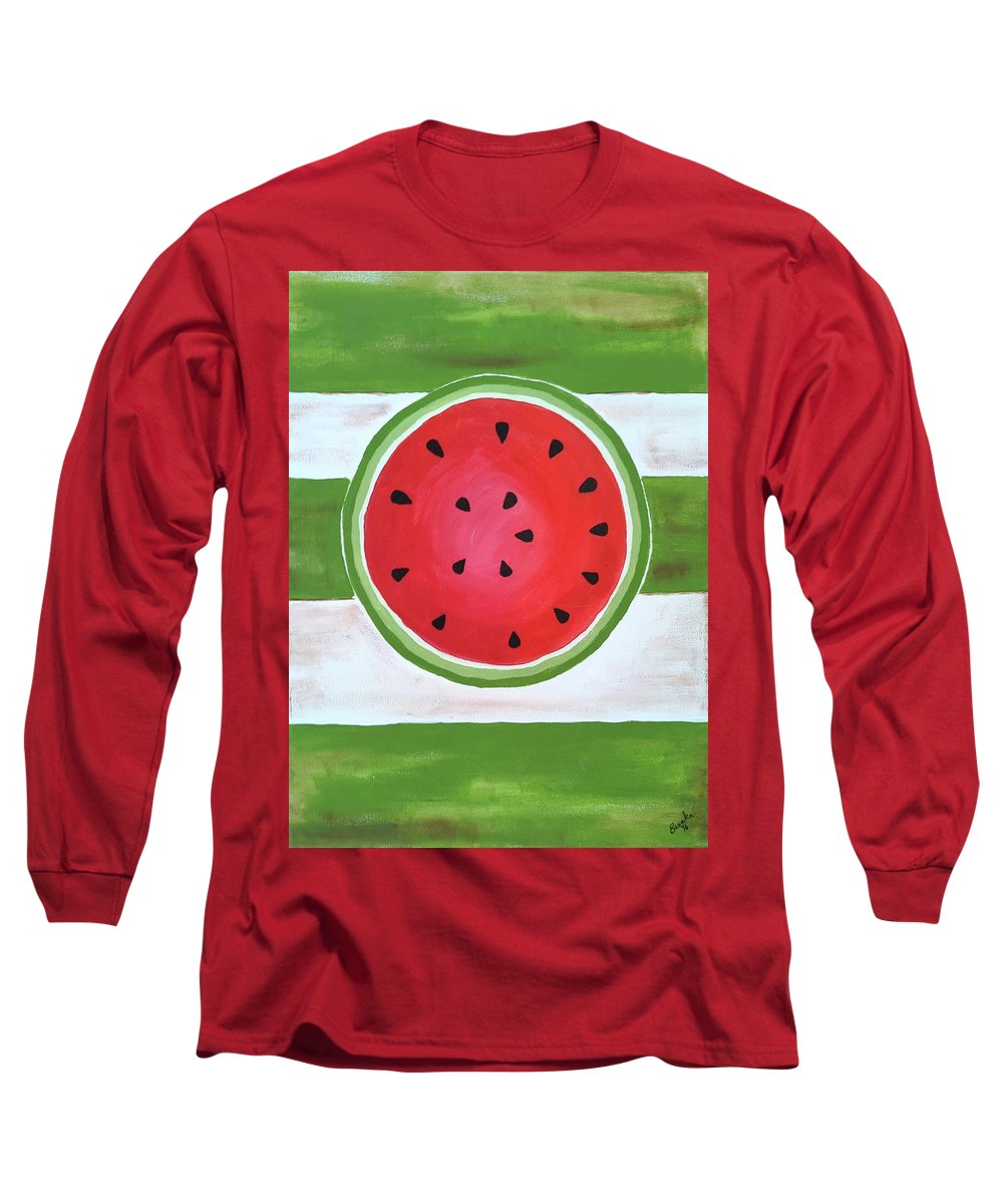 Watermelon Slice - Long Sleeve T-Shirt