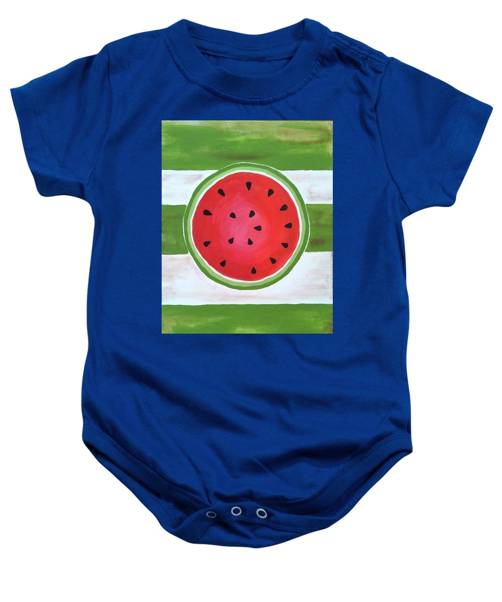 Watermelon Slice - Baby Onesie