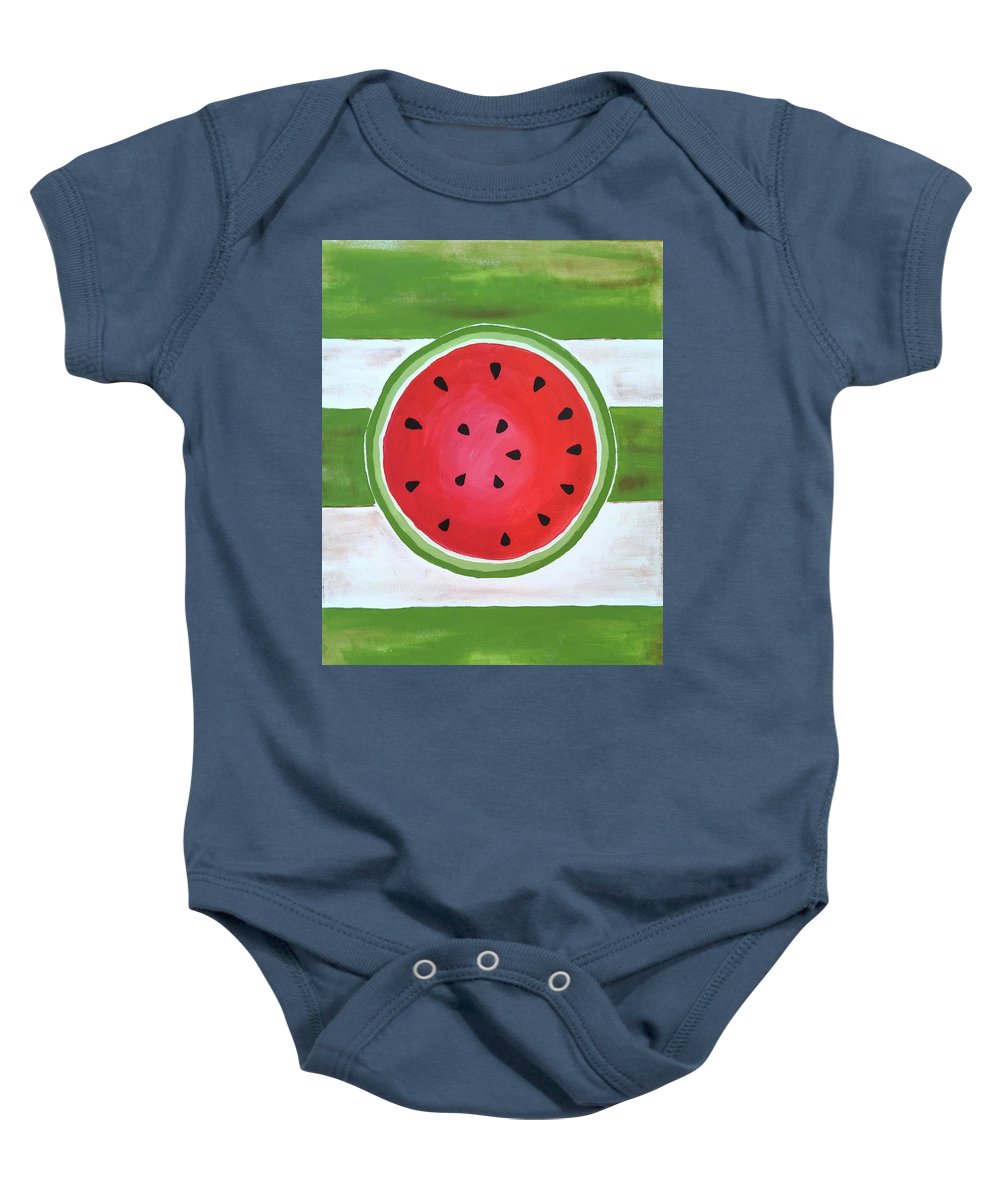 Watermelon Slice - Baby Onesie