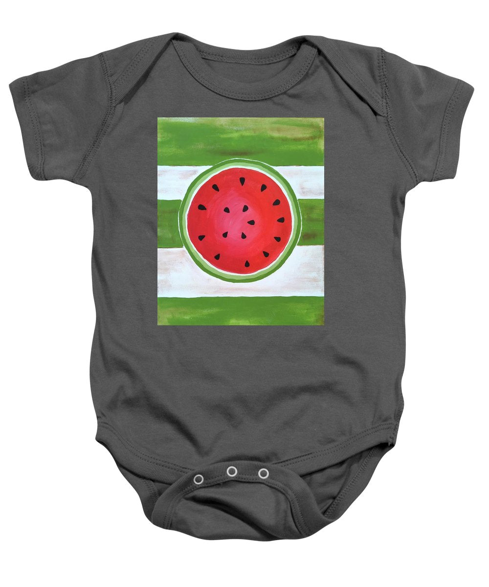 Watermelon Slice - Baby Onesie